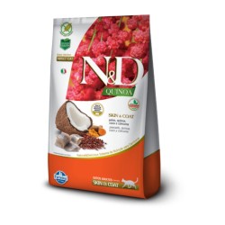 ND QUINOA FELINE ADULT SKIN PEIXE 0,4KG