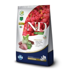 ND QUINOA CANINE ADULT DIGESTION CORDEIRO 0,8KG