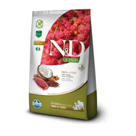 ND QUINOA CANINE ADULT SKIN PATO 0,8KG