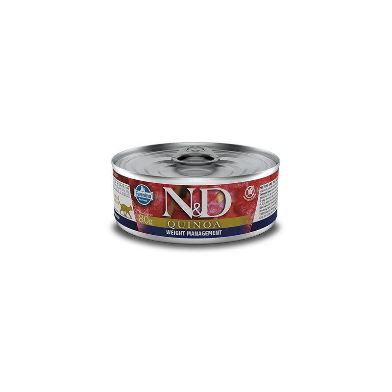 ND FELINE QUINOA WEIGHT MANAGEMENT 0,08KG