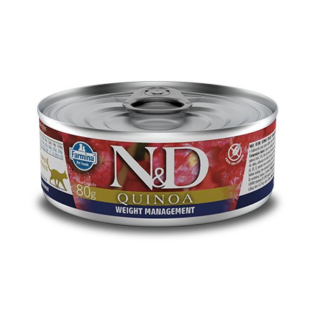 ND FELINE QUINOA WEIGHT MANAGEMENT 0,08KG
