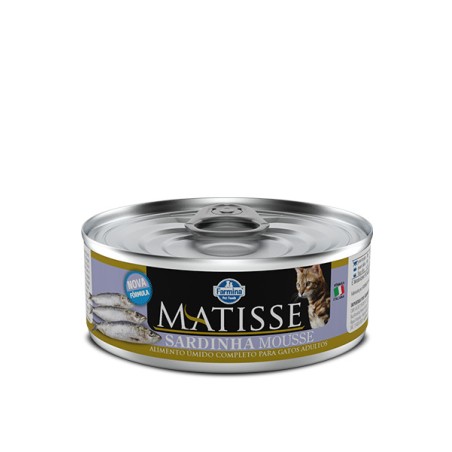 MATISSE CAT WET MOUSSE SARDINHA 0,085KG