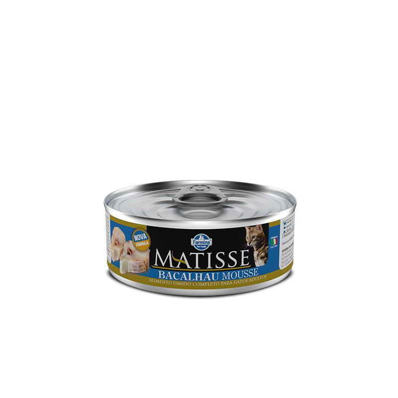 MATISSE CAT WET MOUSSE BACALHAU 0,085KG