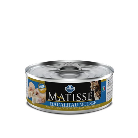 MATISSE CAT WET MOUSSE BACALHAU 0,085KG