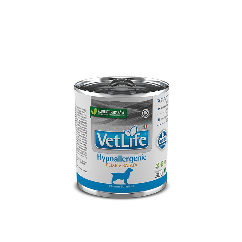 VET NAT CANINE WET HYPOALLERGENIC PEIXE 0,3KG