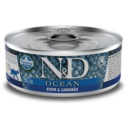 ND FELINE OCEAN ATUM E CAMARAO 0,08KG