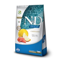 ND OCEAN FELINE ADULT CASTRADO SALMAO 7,5KG
