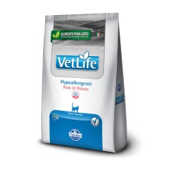 VET NAT FELINE HYPOALLERGENIC PORK E POTATO 0,4KG
