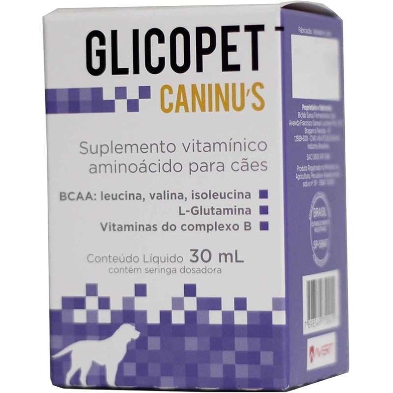 GLICOPET CANINUS X 30 ML