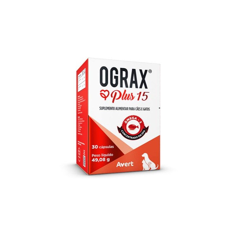 OGRAX PLUS 15 CAP X 30