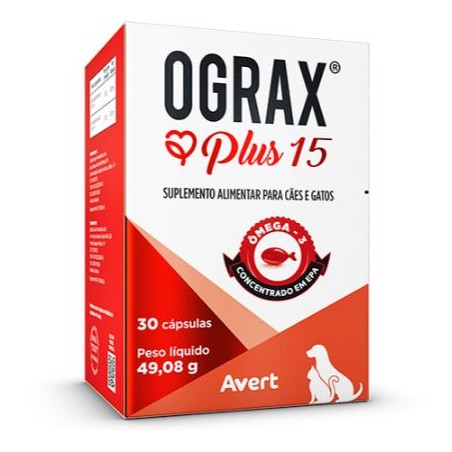 OGRAX PLUS 15 CAP X 30