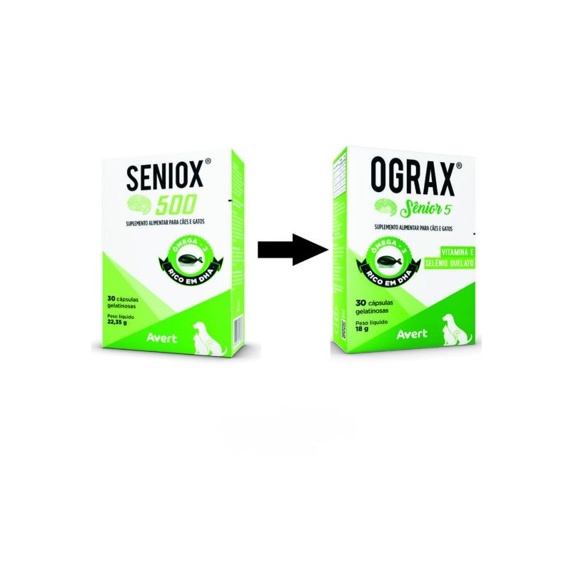 OGRAX SENIOR 5 CAP X 30