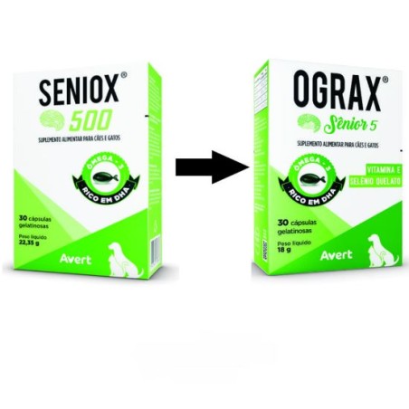 OGRAX SENIOR 5 CAP X 30